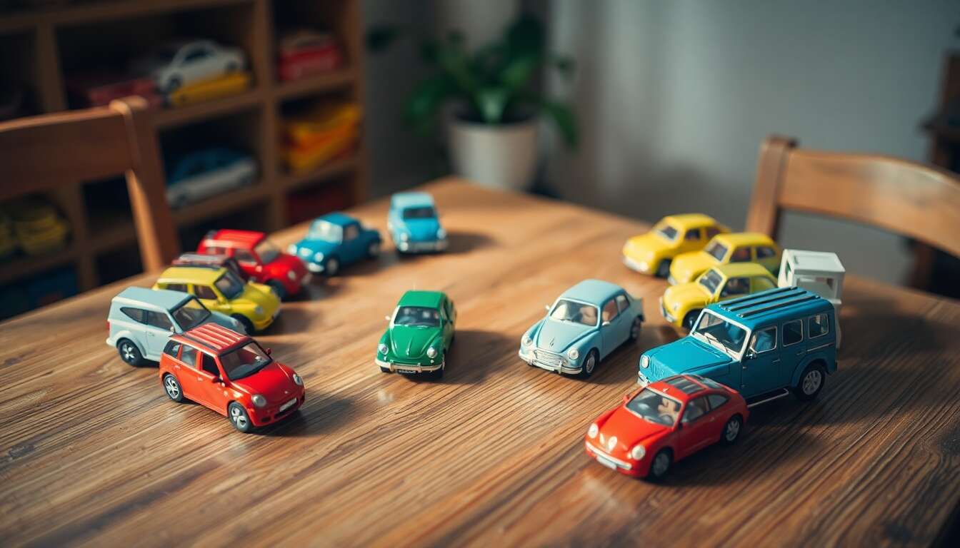 Jeux créatifs avec des petites voitures : idées d'activités amusantes