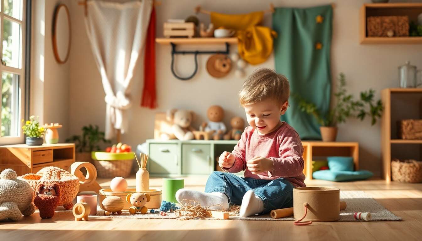Deux activités Montessori à faire avec des objets de la maison