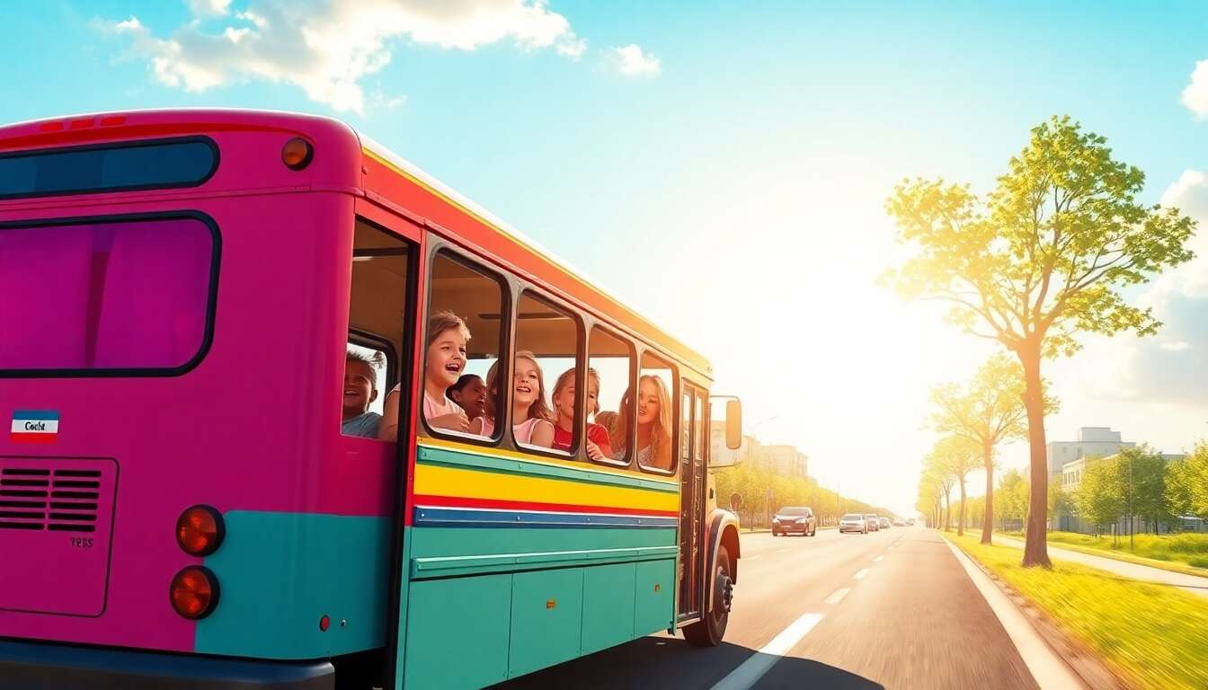 Chanter en anglais : "The Wheels on the Bus