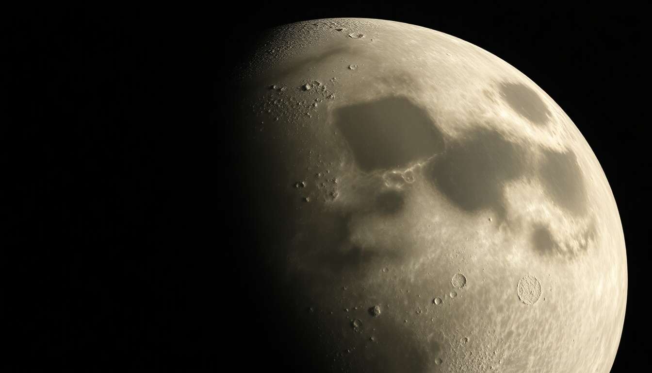 Pourquoi y a-t-il des cratères sur la Lune ?