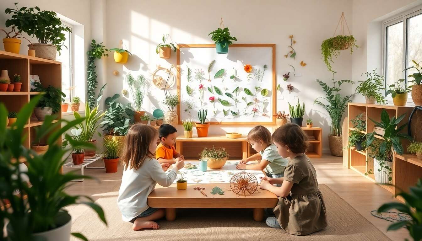 Découvrir la botanique avec la méthode Montessori