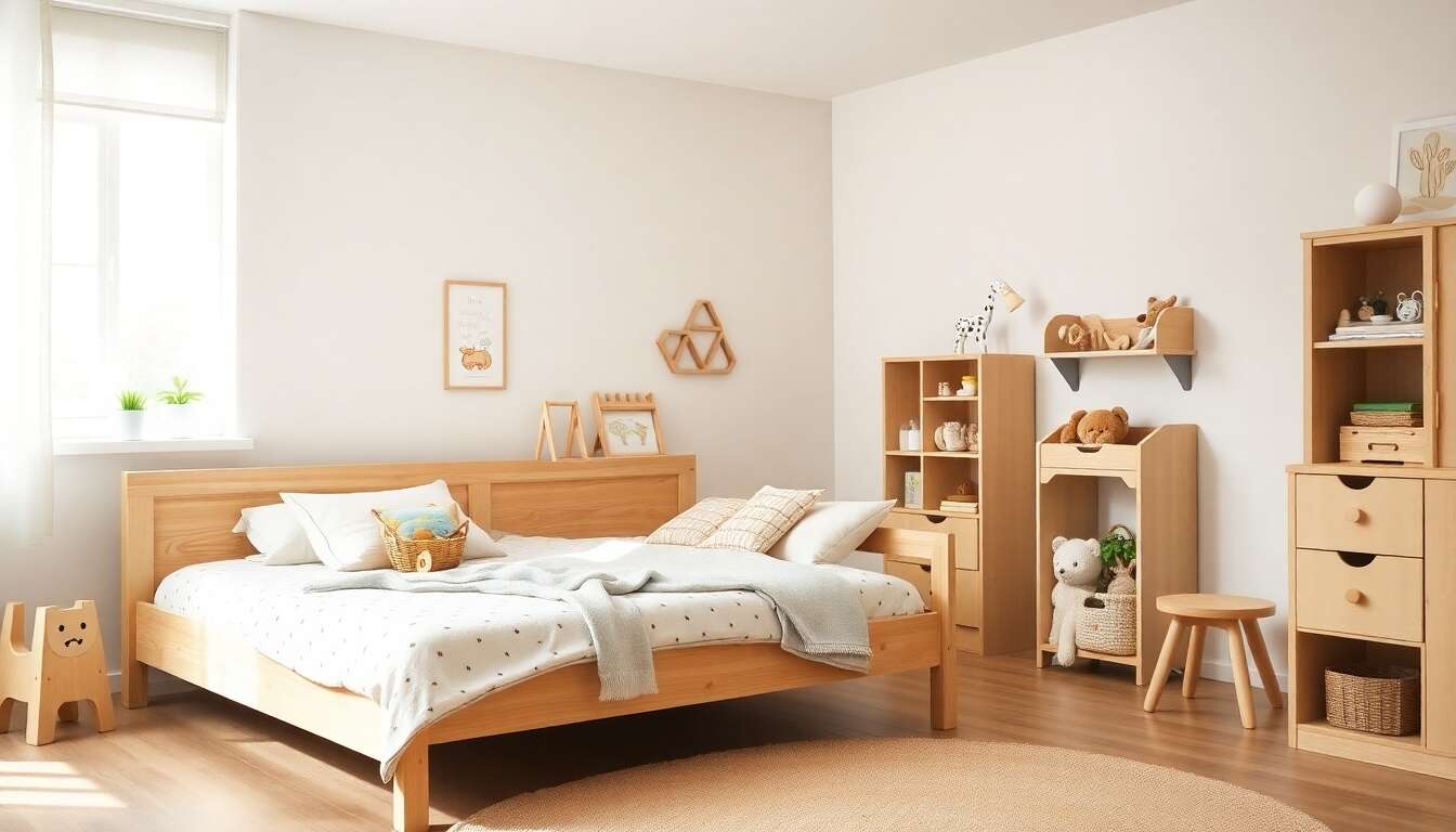 Quel lit choisir pour mon enfant selon la pédagogie Montessori ?