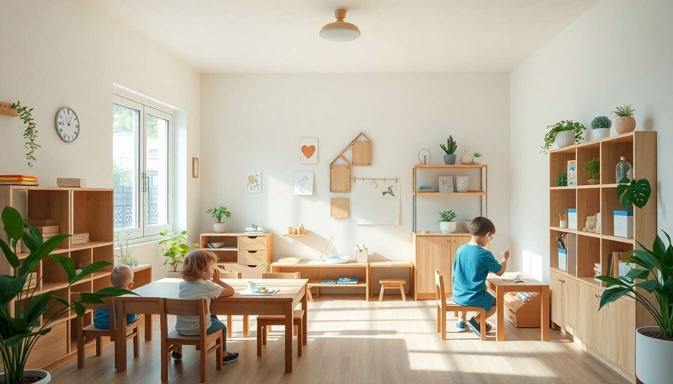 L'environnement préparé en pédagogie Montessori : un espace d'apprentissage idéal