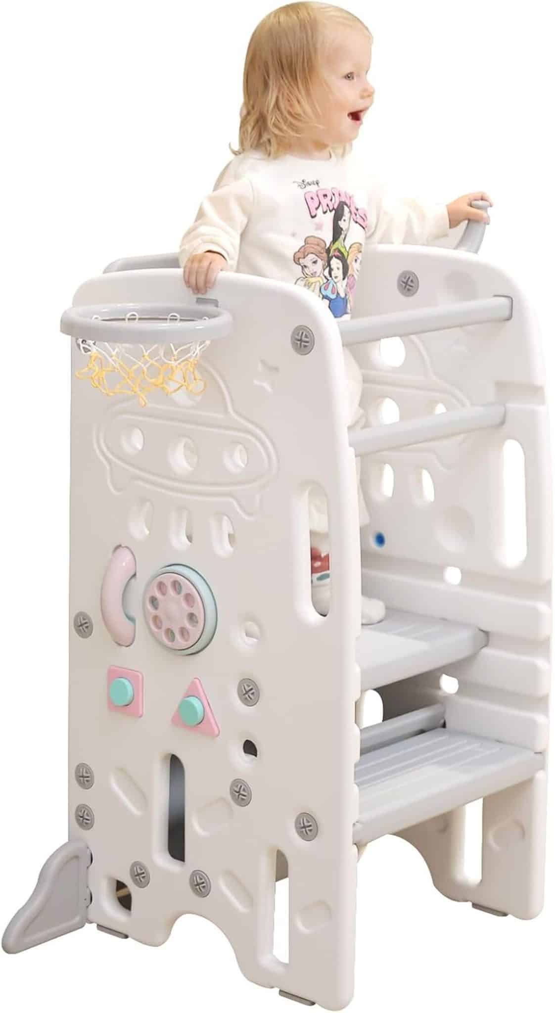 Test de la tour Montessori Gupamiga : un outil d'apprentissage réglable