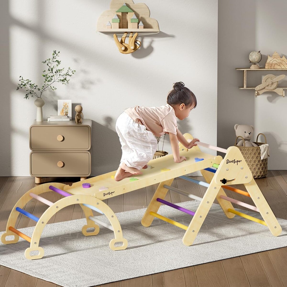 Test du BanaSuper 3 en 1 : le triangle escalade pour enfants