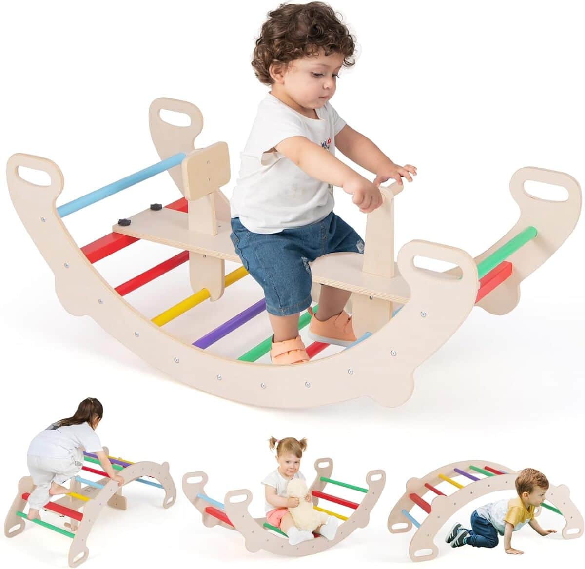 Test du goplus 4 en 1 : l'arche escalade idéale pour vos enfants