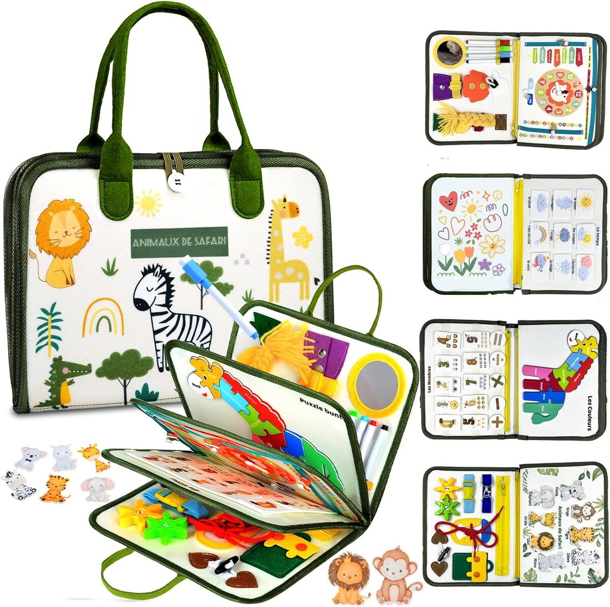Test du jouet éducatif busy board Montessori : incontournable dès 2 ans