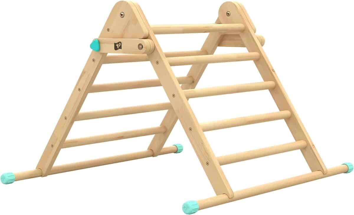 Test : triangle d'escalade pliable montessori pikler
