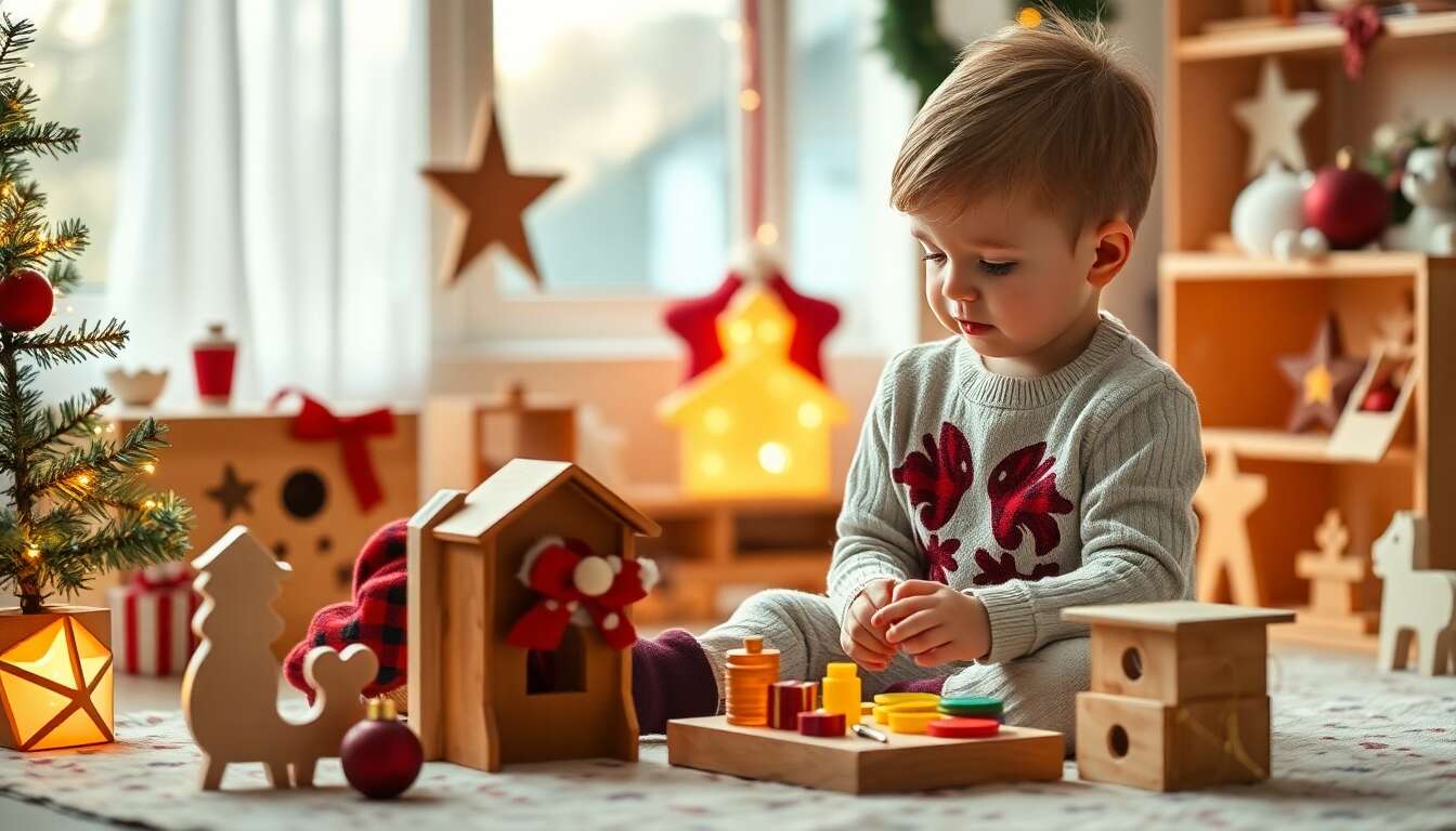 Le Père Noël et la pédagogie Montessori : une approche éducative