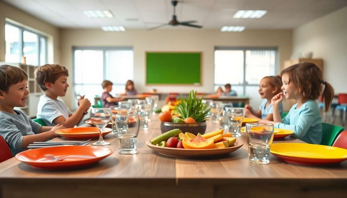 Les repas dans l'éducation Montessori : méthodes et bienfaits