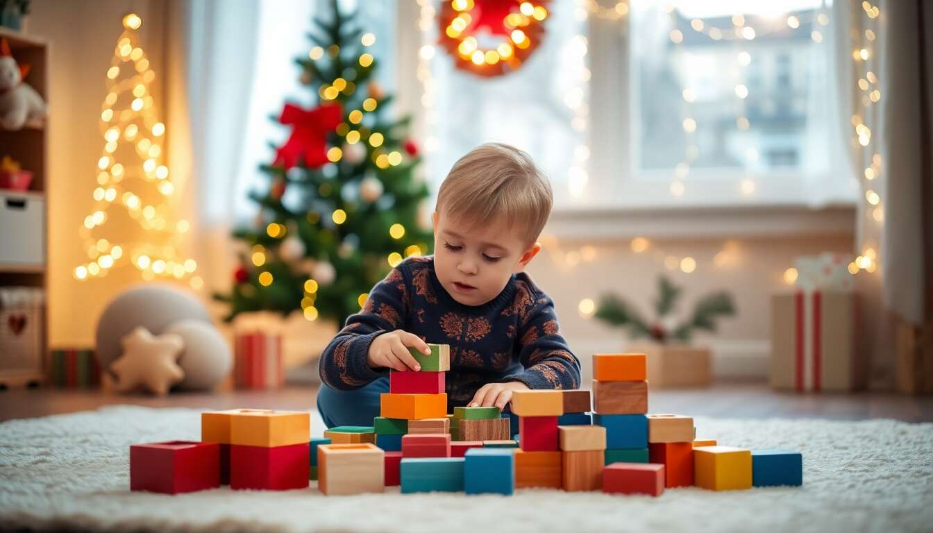 10 jeux Montessori pour Noël : idées créatives pour les 2-6 ans