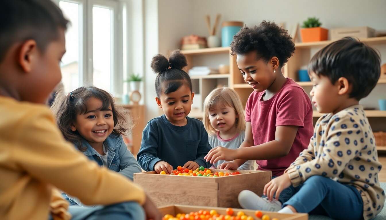 Comprendre les périodes sensibles dans la pédagogie Montessori : focus sur la vie sociale