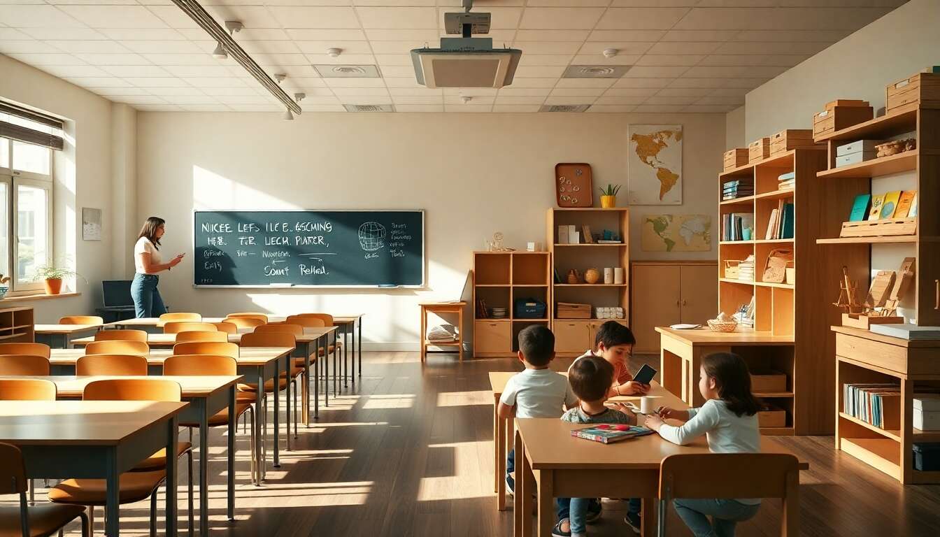 Différences entre école traditionnelle et école Montessori : quelles sont-elles ?