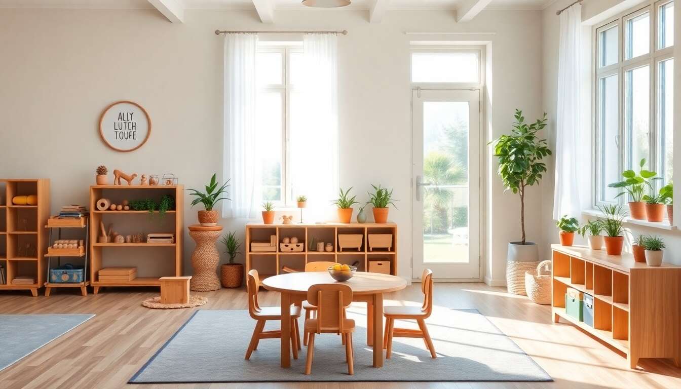 Préparer l'espace pour enseigner Montessori à la maison