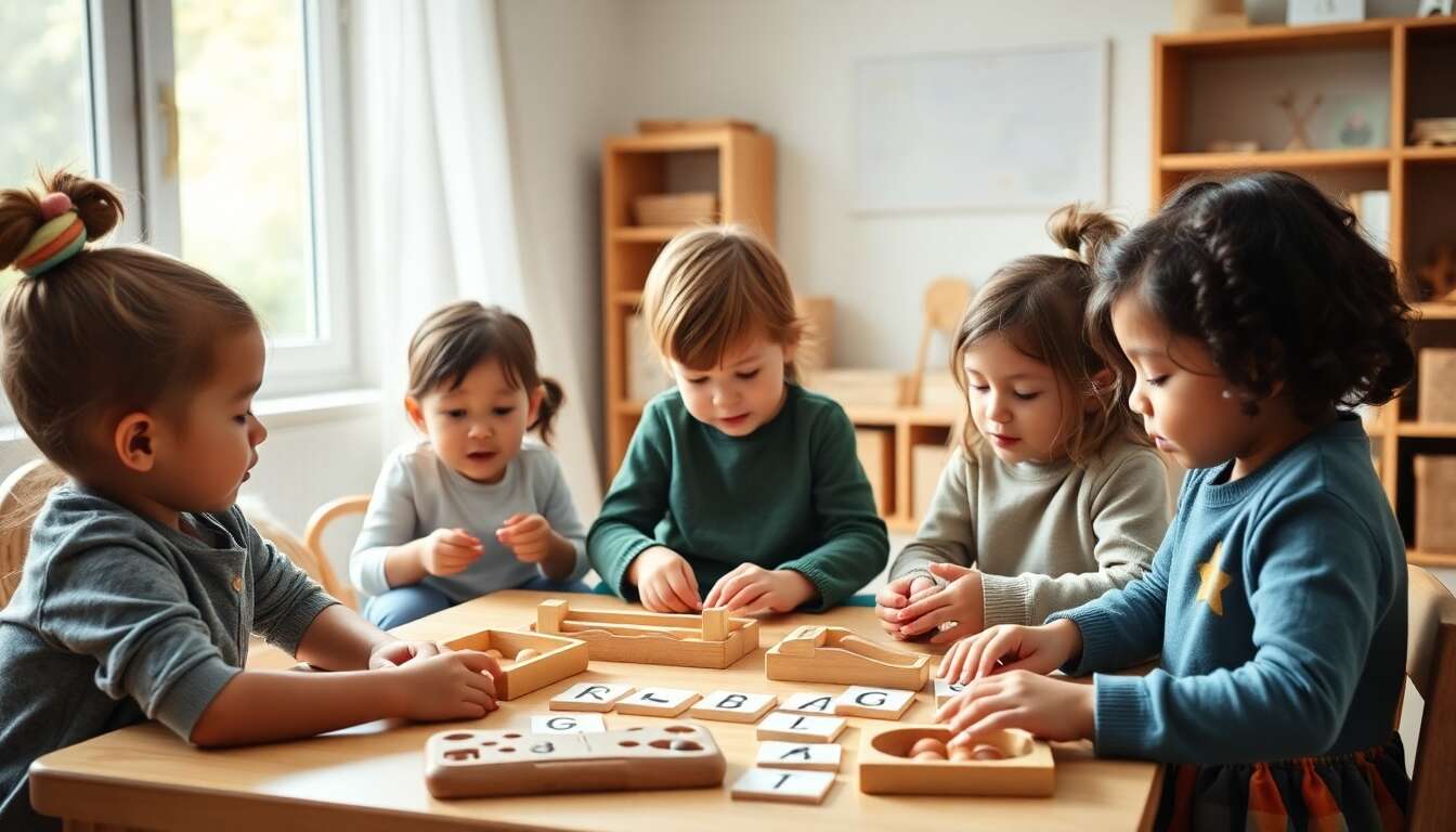 Les périodes sensibles du langage en pédagogie Montessori