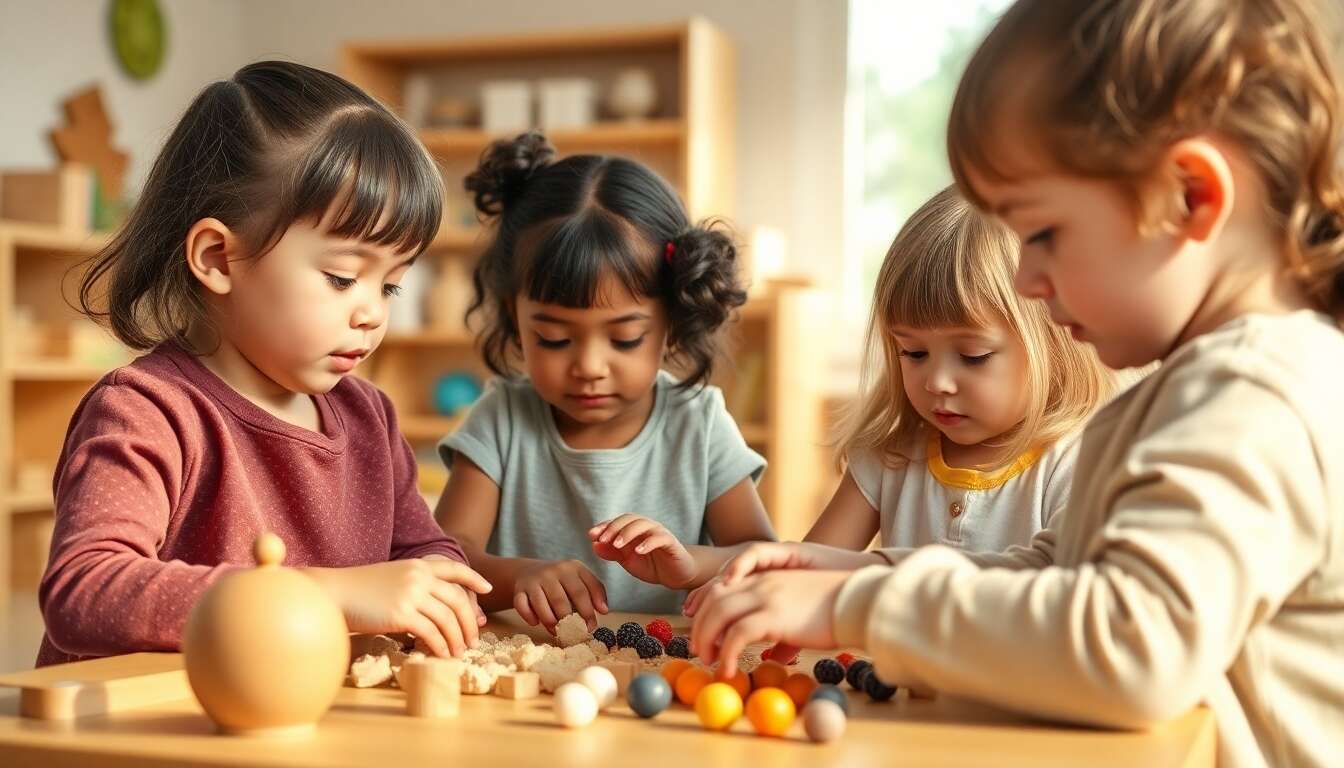 L'importance des 5 sens dans la pédagogie Montessori