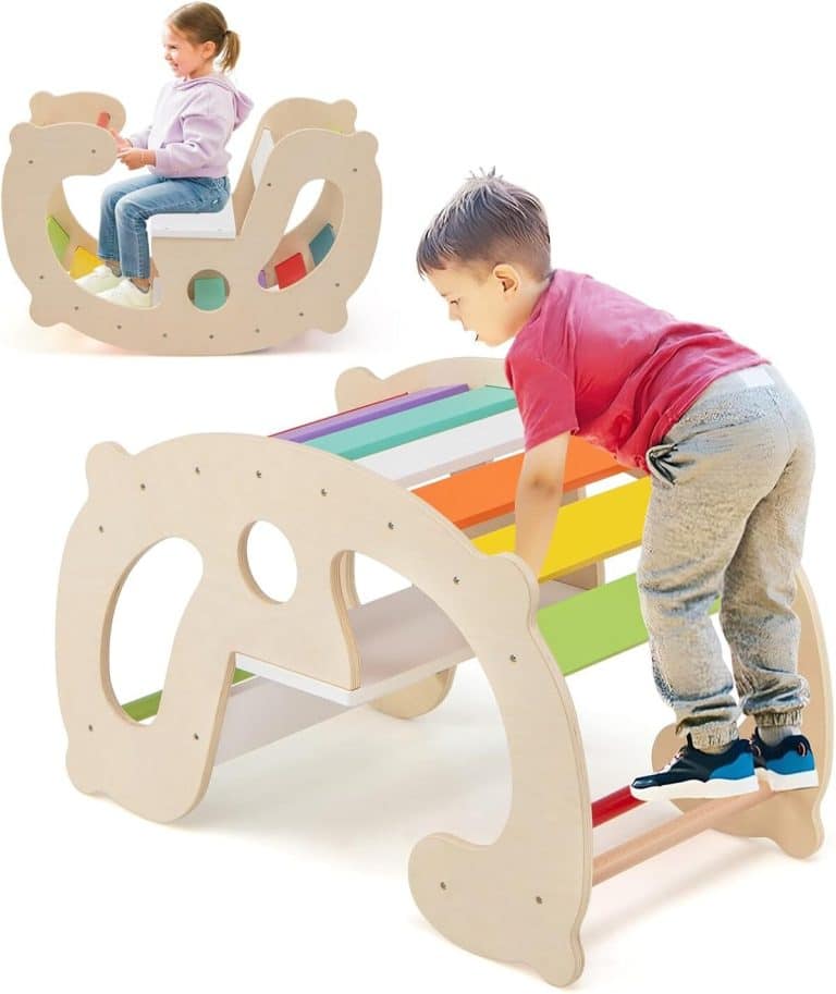 GoodVibes - Cheval à Bascule Pour Enfants - Cheval à Bascule Unicorn Argent Construction Robuste Doux Et Doux Avec Effets Sonores Licorne Argent GoodVibes - Cheval à Bascule Pour Enfants - Cheval à Bascule Unicorn Argent Construction Robuste Doux Et Doux Avec Effets Sonores Licorne Argent