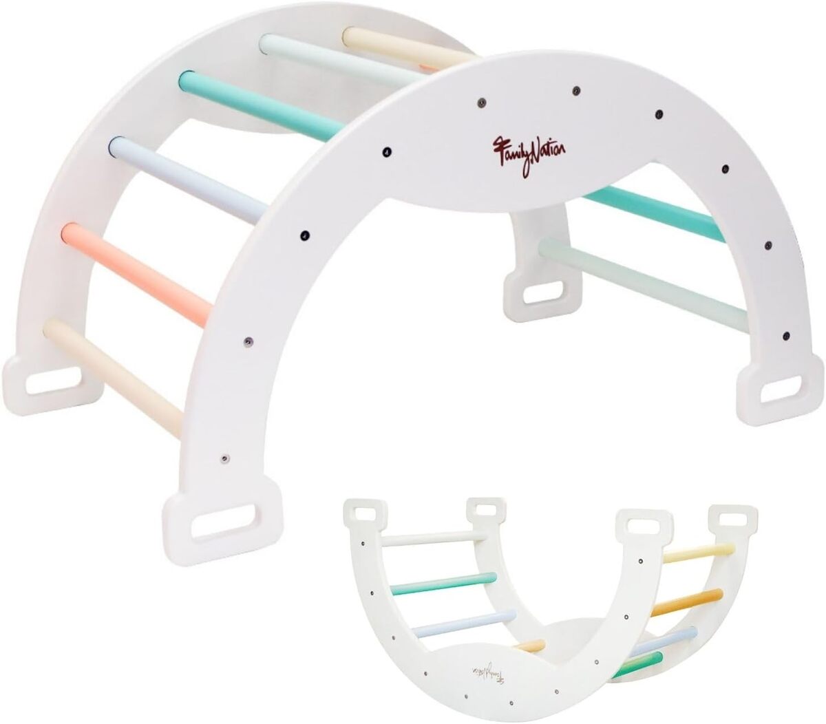 Test de l'arche Montessori Family Nation pour bébé : jeu et agilité