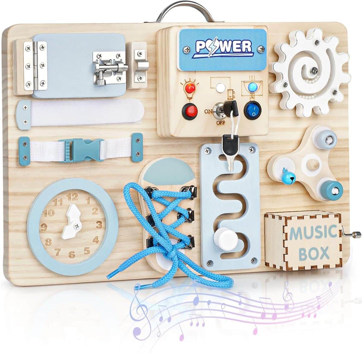 Test du Joyreal LED Busy Board Montessori : jouet éducatif sensoriel