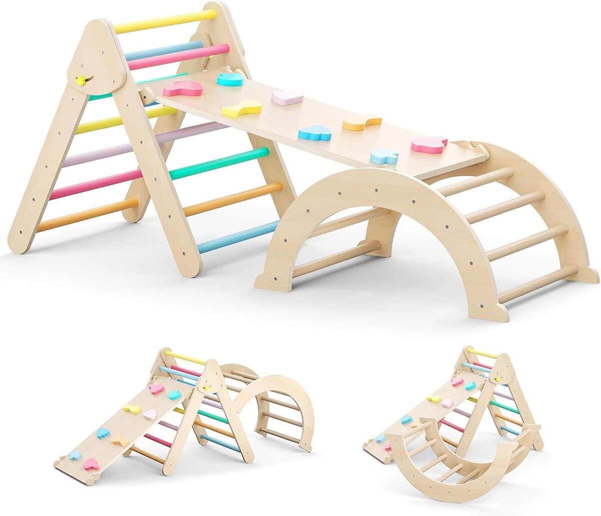 Test : nmoiww balançoire intérieure et jouet Montessori