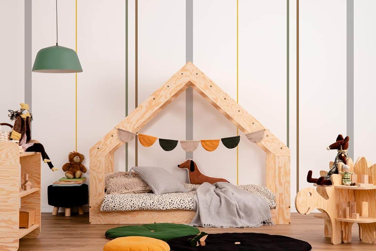 Test du lit cabane Montessori smartwood Moon G pour enfants