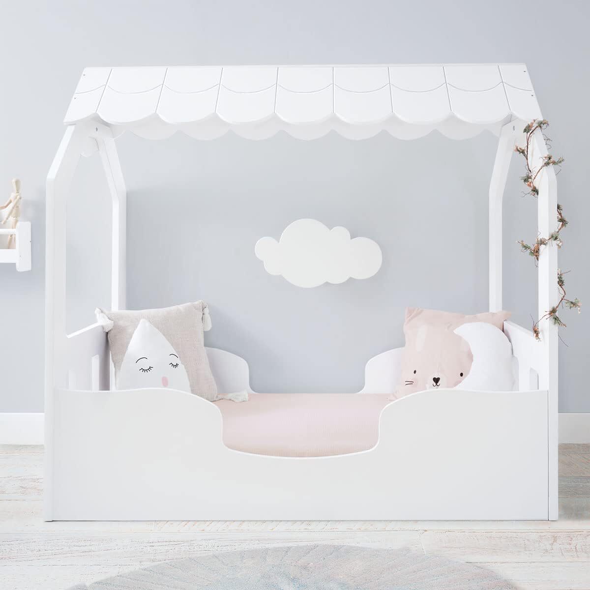 Test du lit cabane pour enfant Bainba Montessori 90 x 190 cm