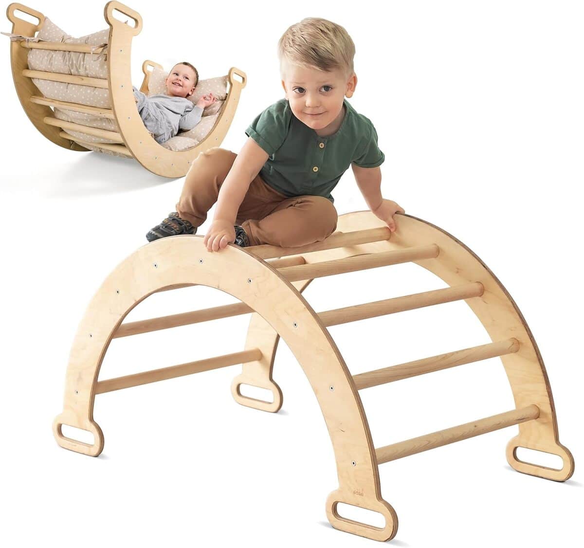 Test : goodevas arche d'escalade Montessori pour tout-petits