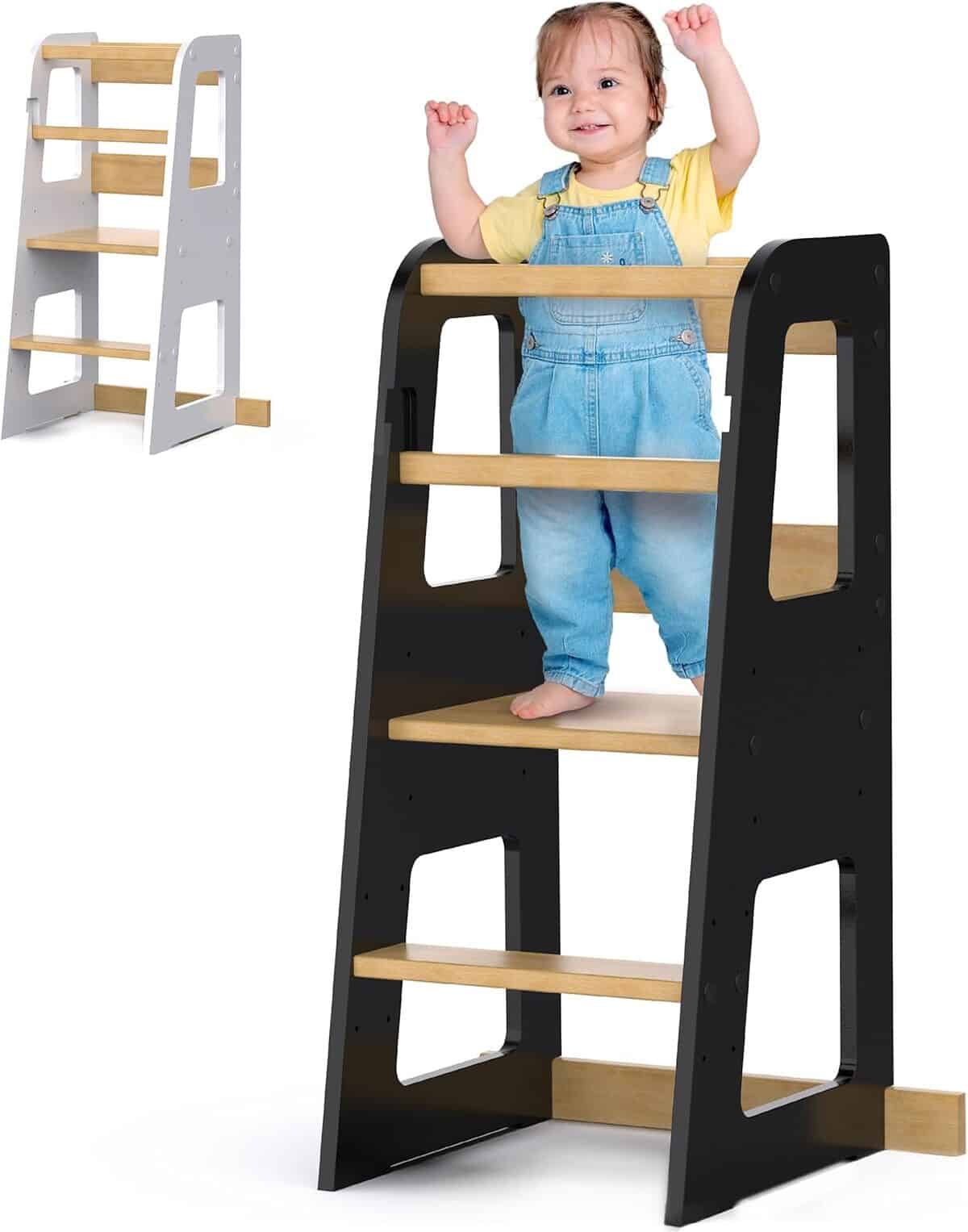 Test de la tour d'apprentissage Montessori Schwanfeld® : stabilité et robustesse