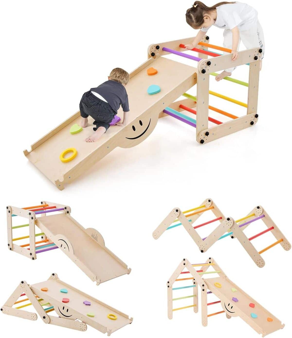 Test GOPLUS Triangle Montessori multifonction pour enfant