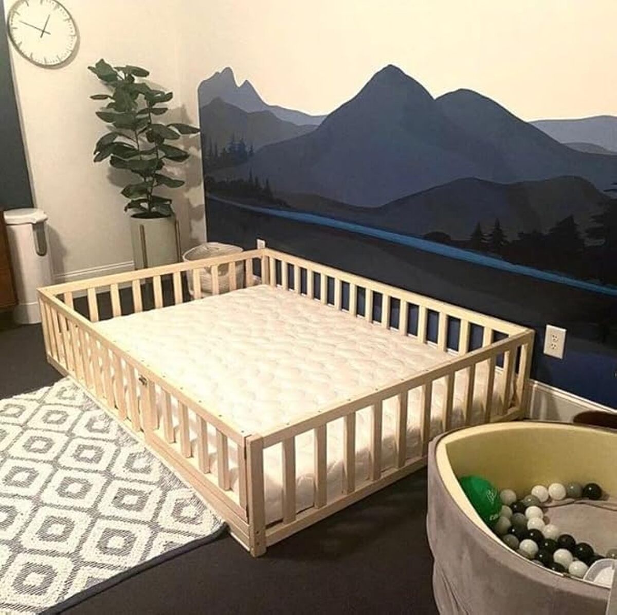 Test : lit au sol HomeForDreams H4D-27, design Montessori pour enfant