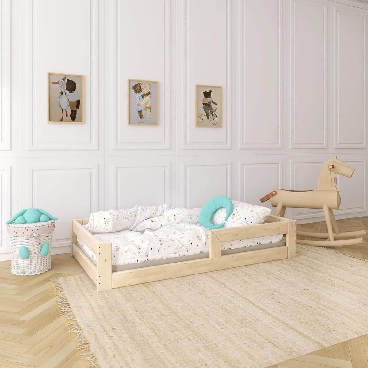Test : lit Montessori Need Sleep 90x190 cm avec barrière