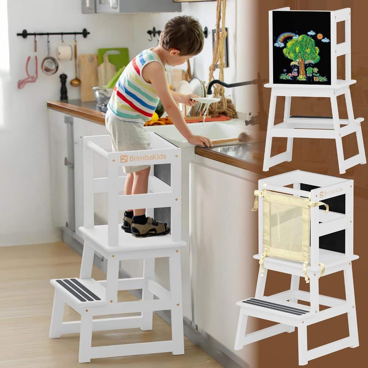 Test : marchepied BrimbaKids pour petits chefs en herbe