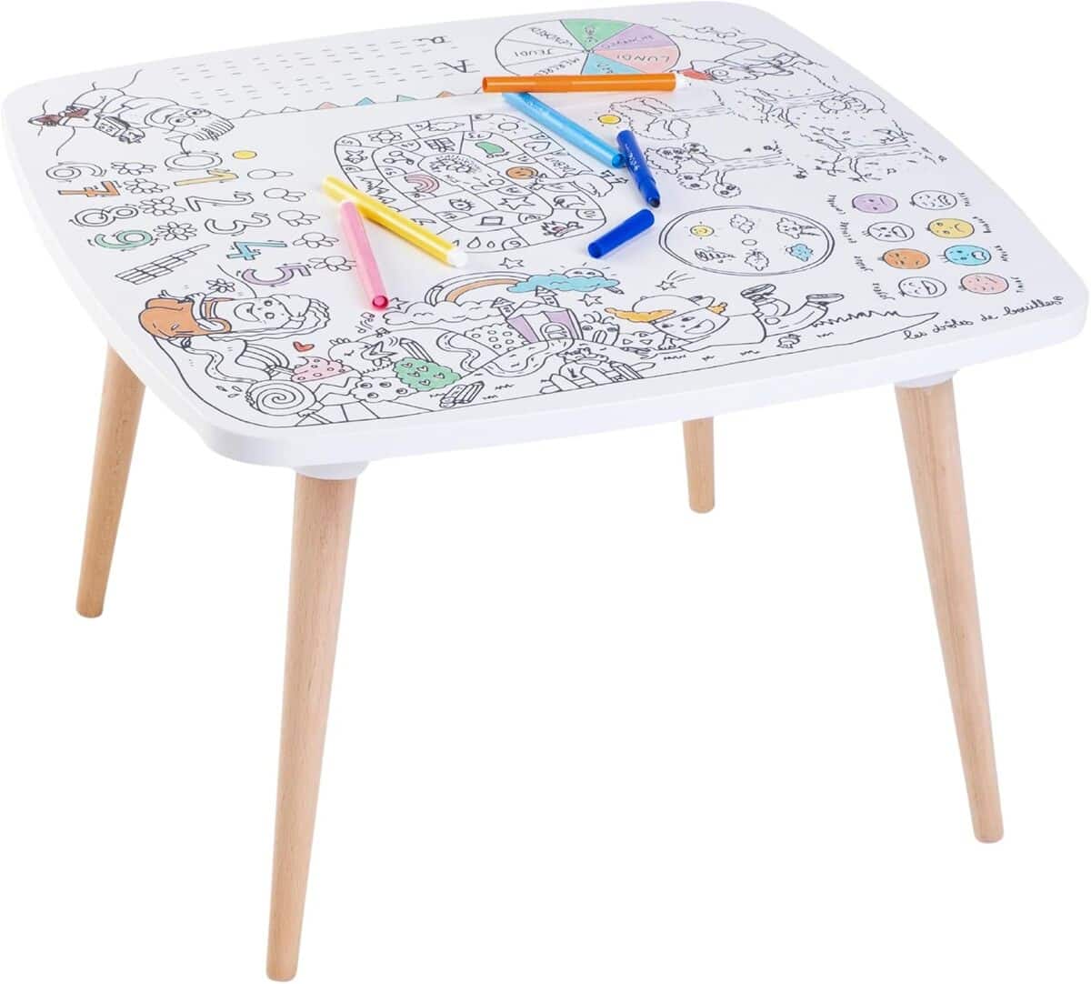 Test DB Kids Coloritable : table de coloriage Montessori amusante