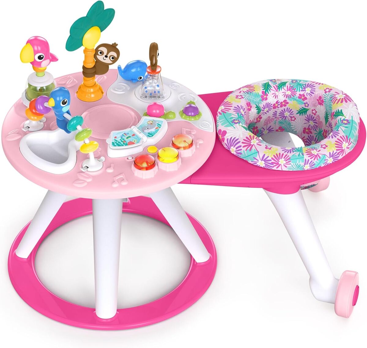 Test du centre d'activités 2 en 1 Around We Go de Bright Starts