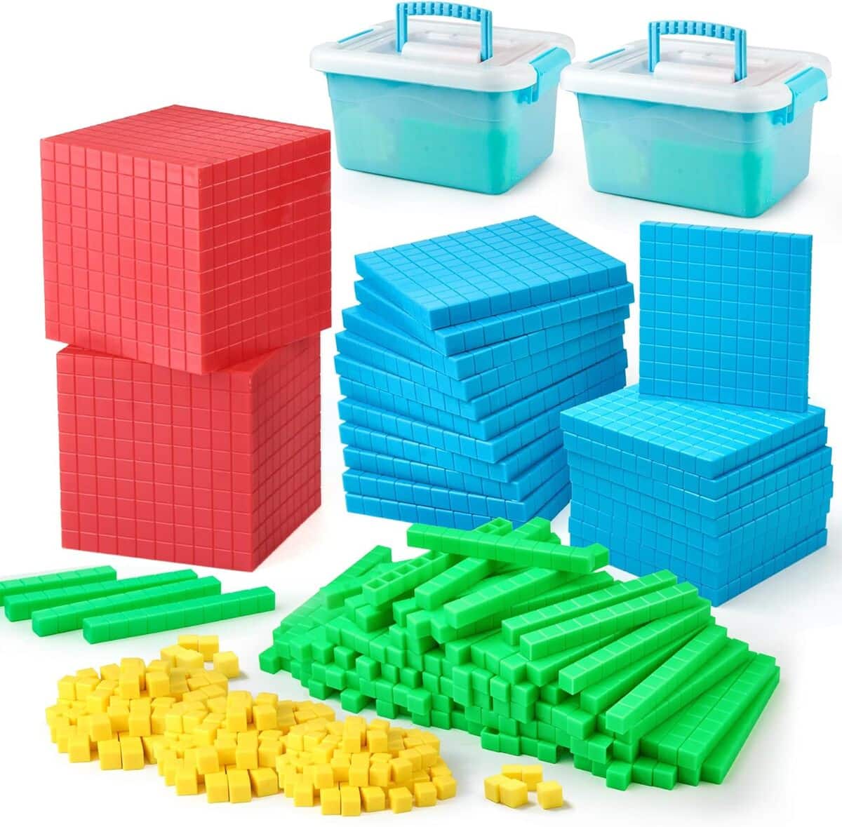 Test du lot de blocs de base TOMMYHOME pour l'apprentissage mathématique