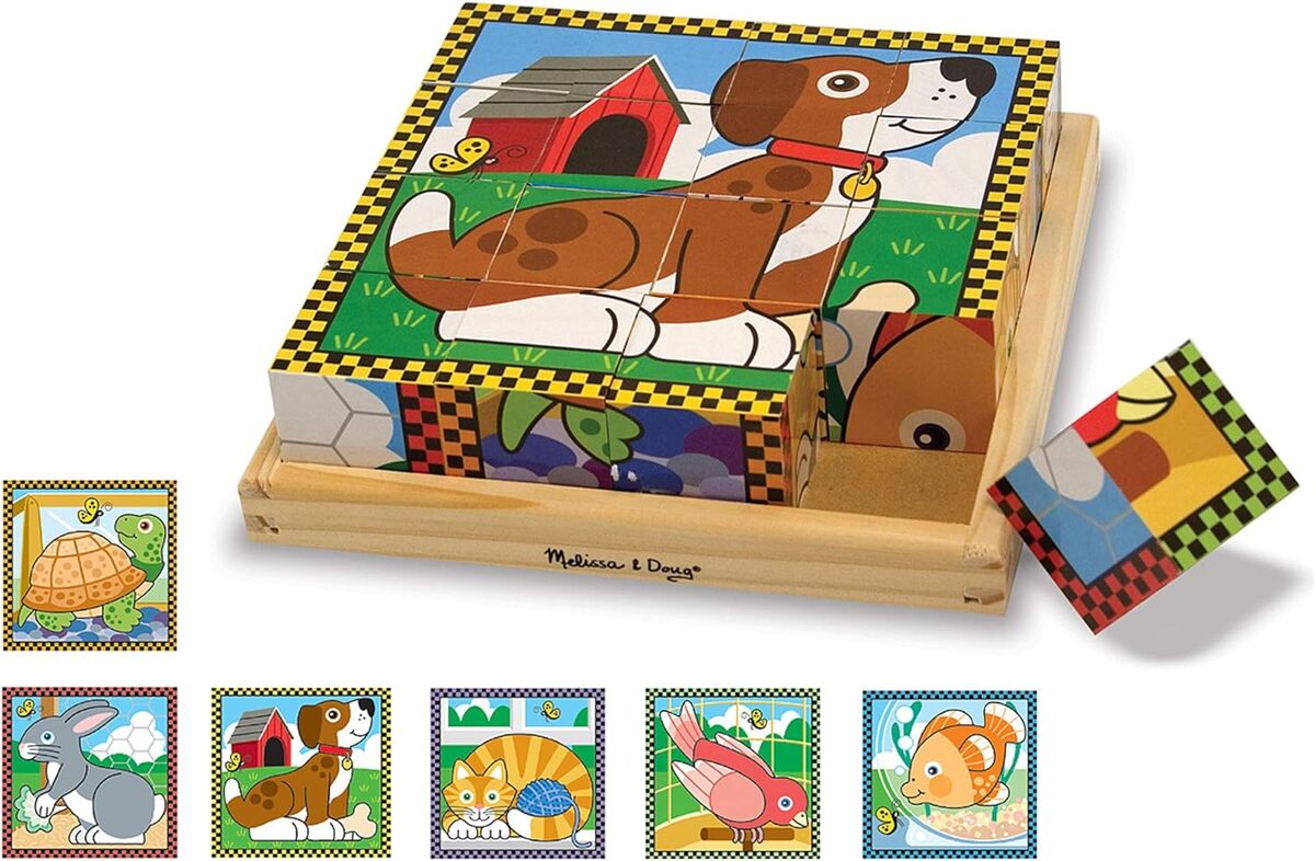 Test du puzzle cube Melissa & Doug animaux de compagnie