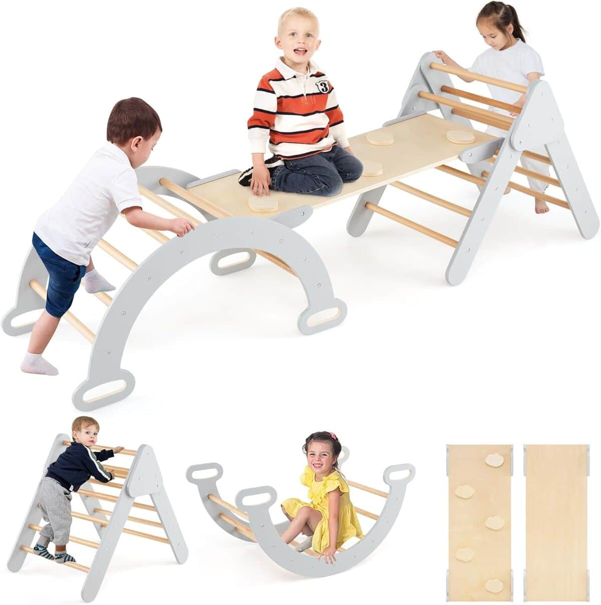 Test : arche montessori Goplus 7-en-1 pour enfants