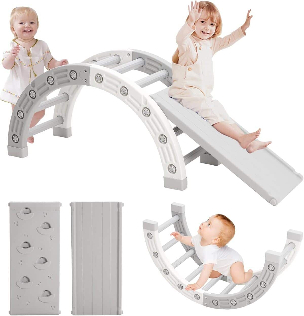 Test du cadre d'escalade Montessori pour enfants