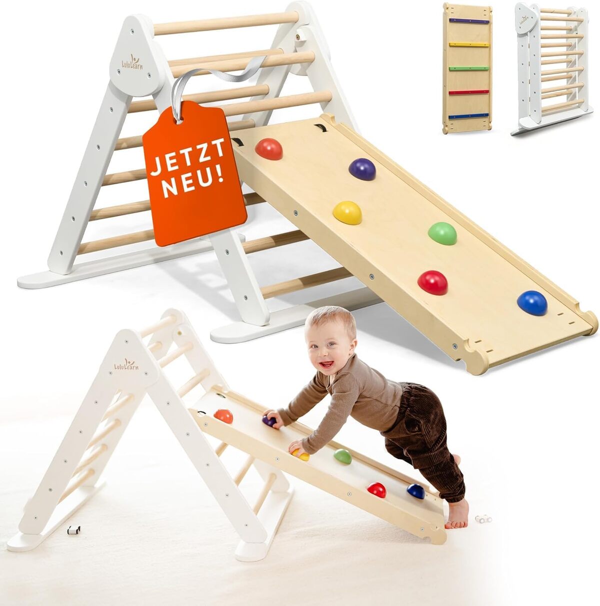 Test du triangle d'escalade Lululearn : sécurité et polyvalence
