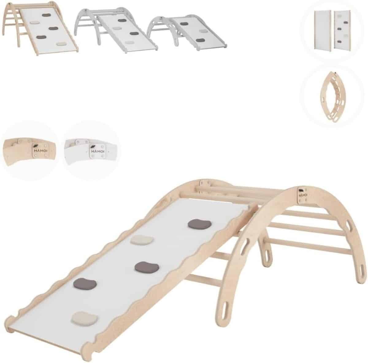 Test du triangle MAMOI® : aire de jeux Montessori pour enfant