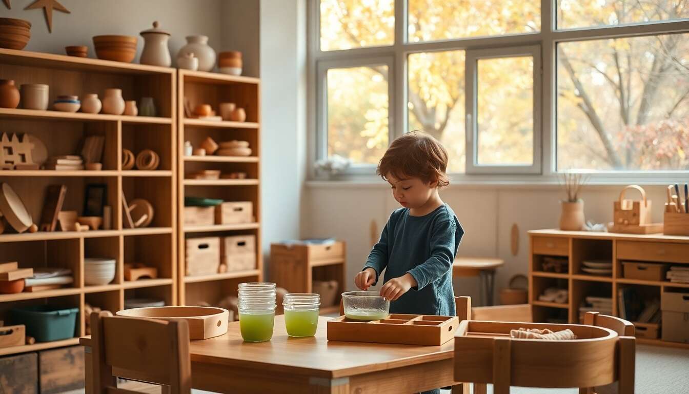 Concevoir un environnement montessori adapt&eacute;
