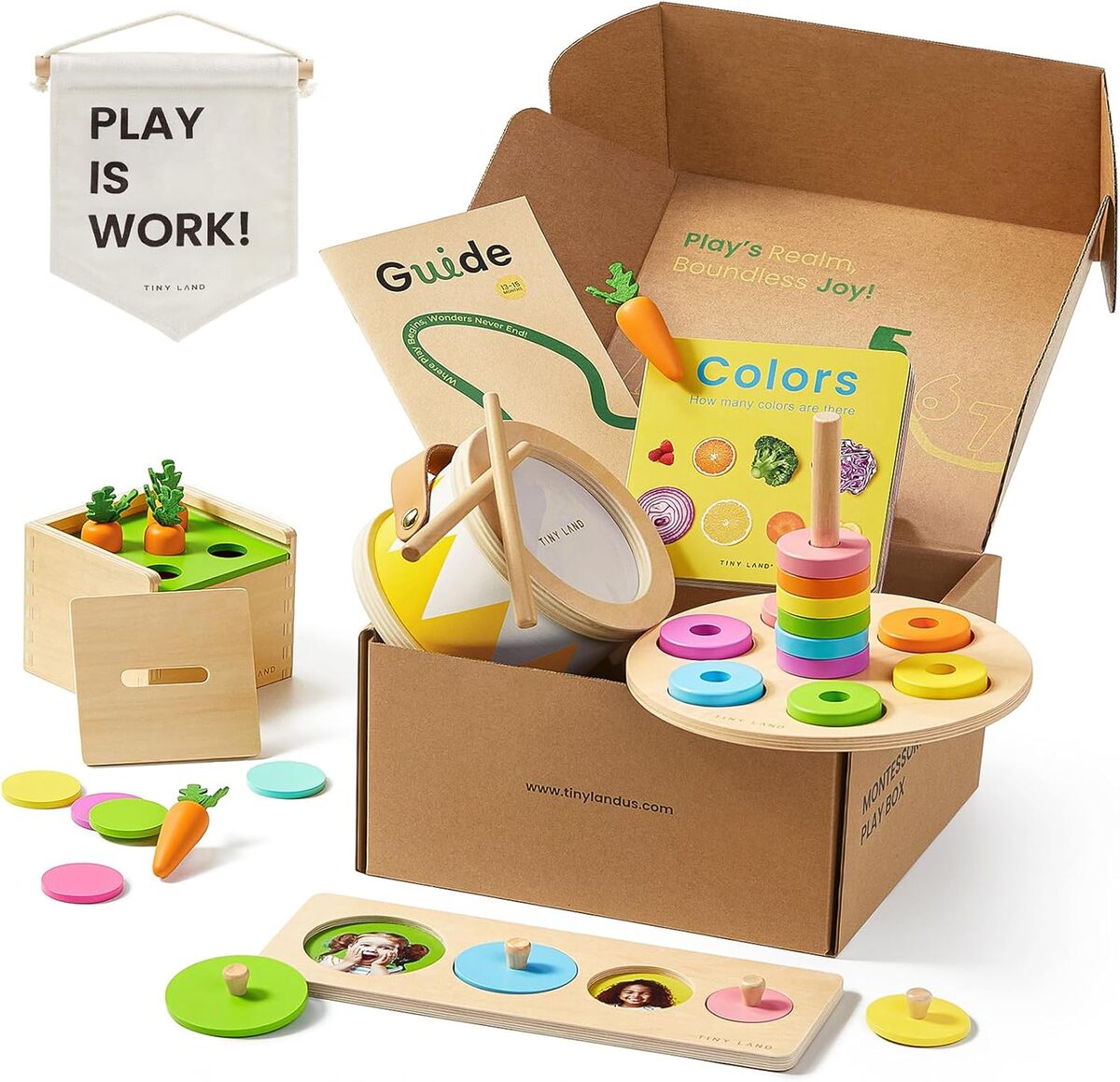 Test : tiny Land jouets Montessori - élèves en herbe de 13 à 15 mois