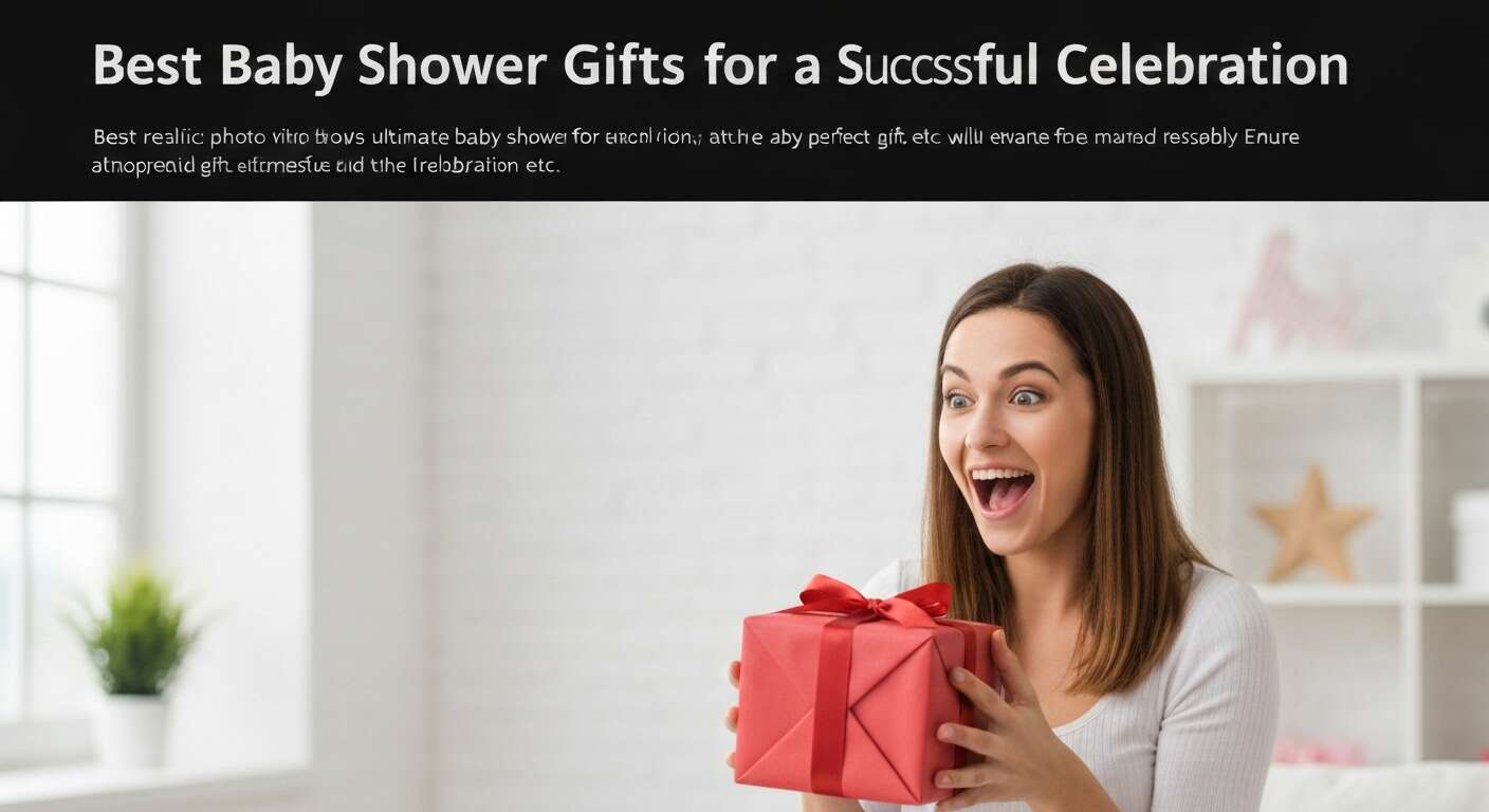 Meilleurs cadeaux pour une baby shower réussie