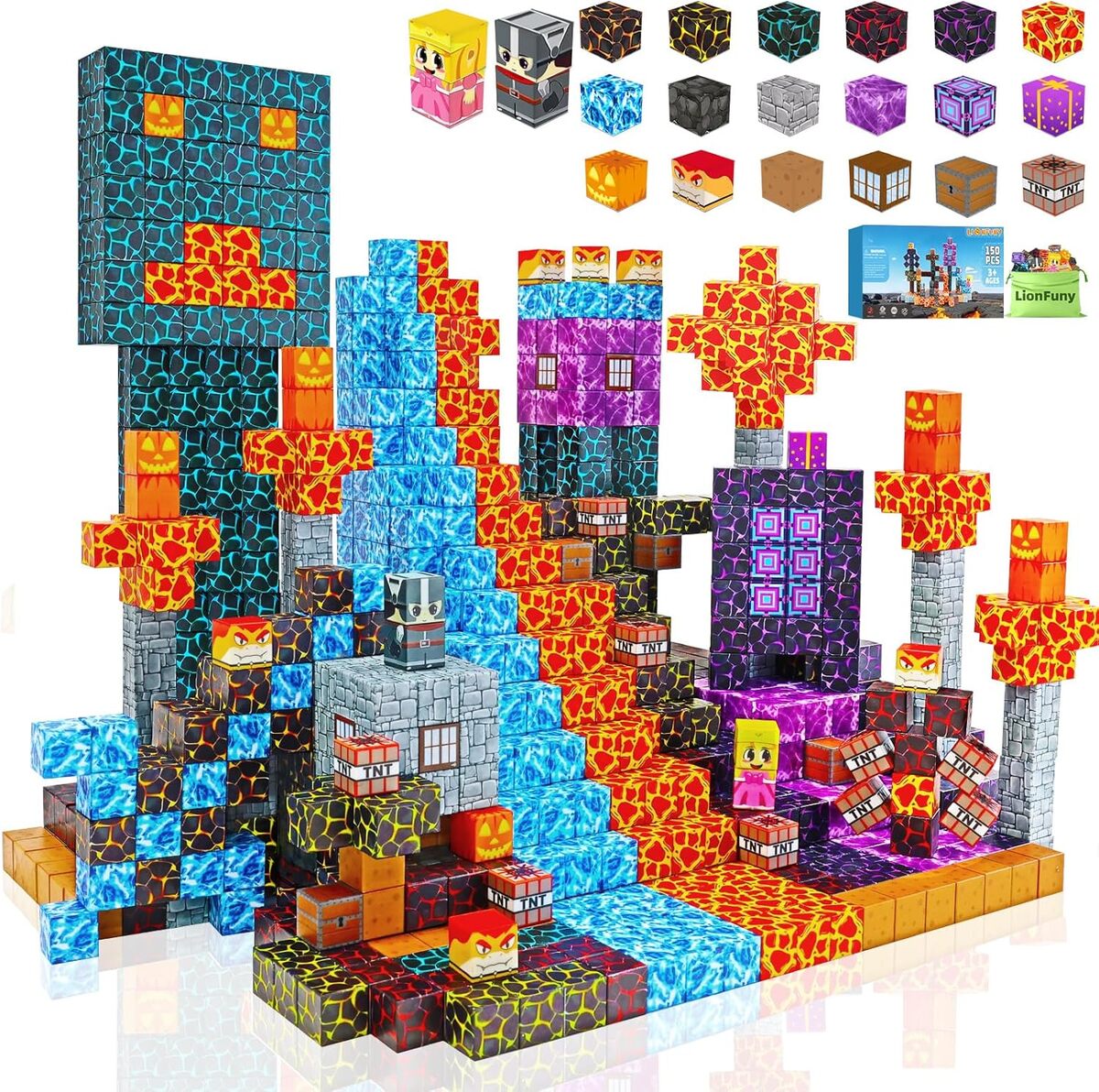 Test : blocs de construction magnétiques LionFuny pour enfants