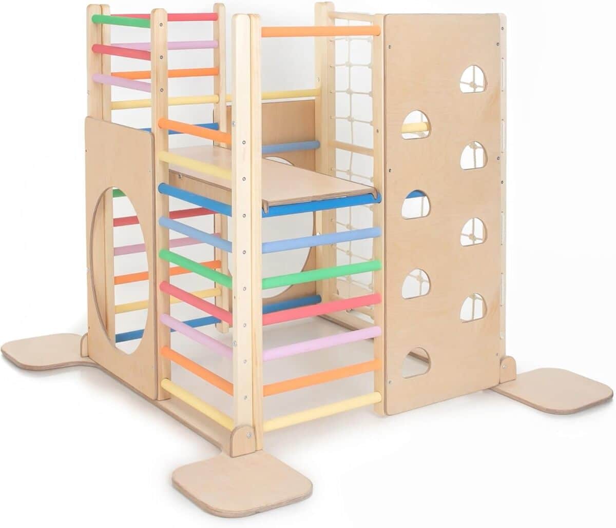 Test de la tour d'escalade HomeForDreams : inspiration Montessori pour petits aventuriers
