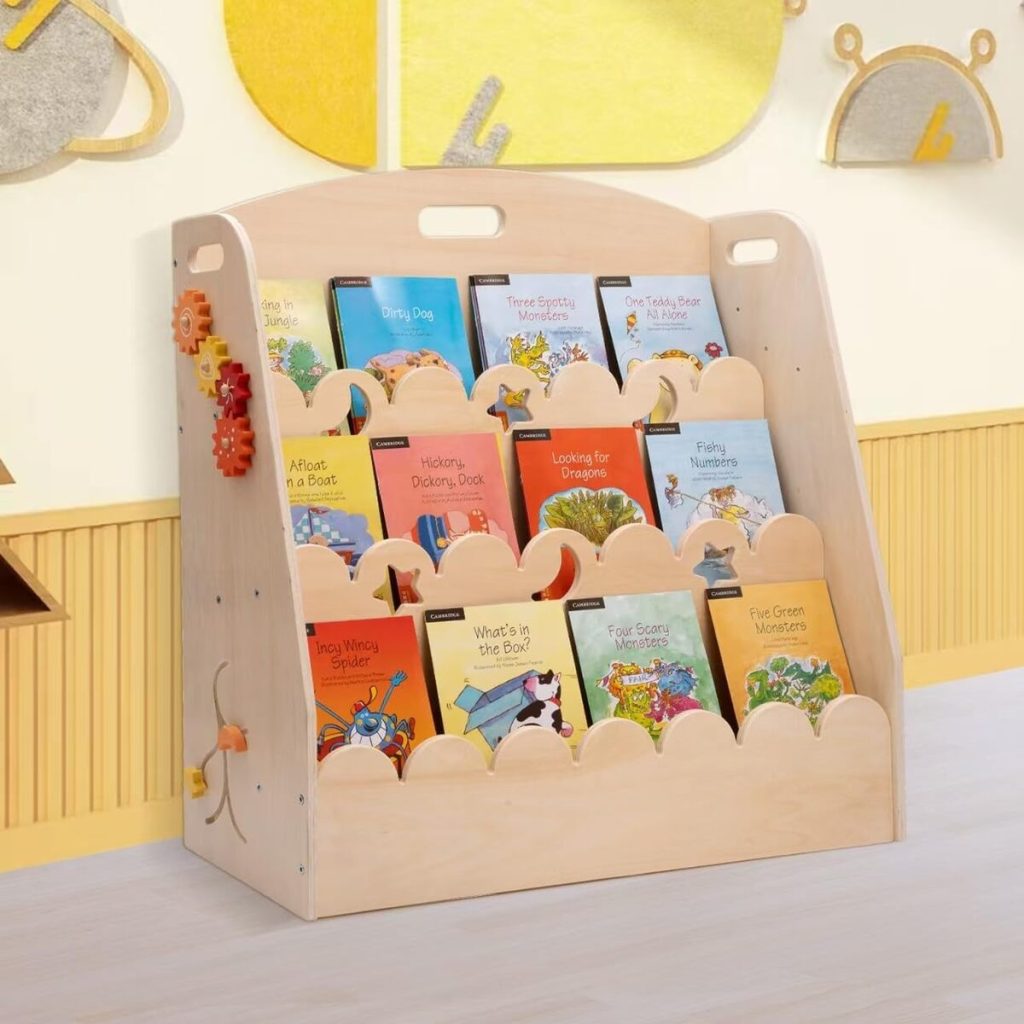 Test de la Weihnacht : bibliothèque pour enfants à 3 niveaux