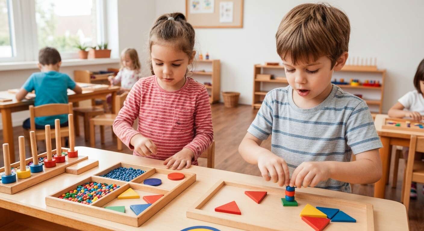 Le matériel montessori : un outil au service de l'autonomie Le matériel montessori : un outil au service de l'autonomie