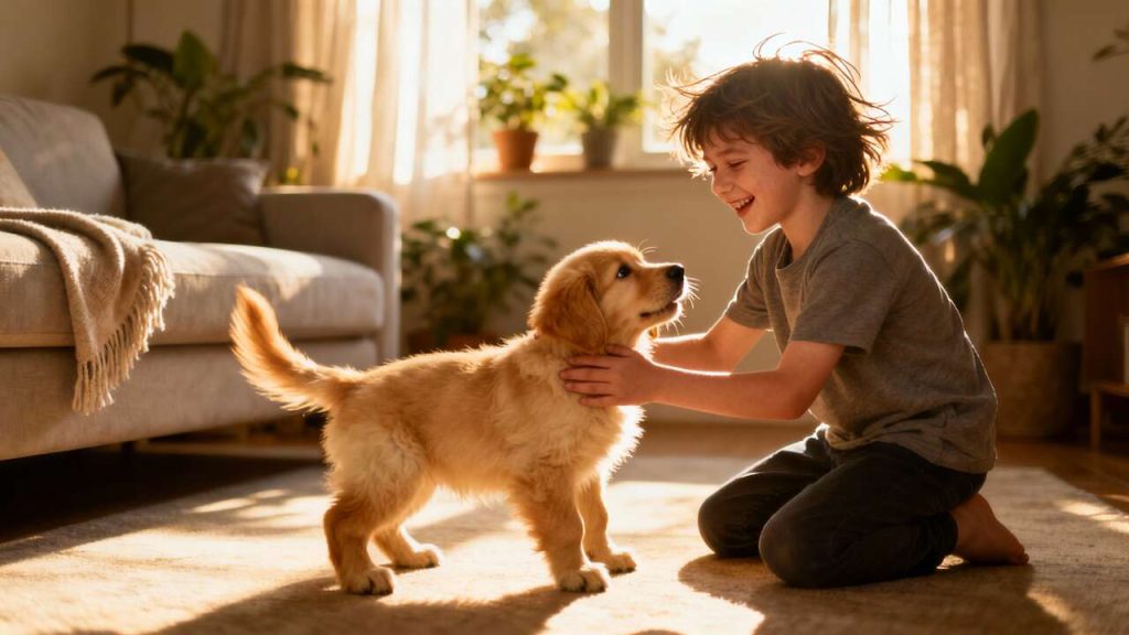 Enfants et animaux domestiques : une cohabitation harmonieuse