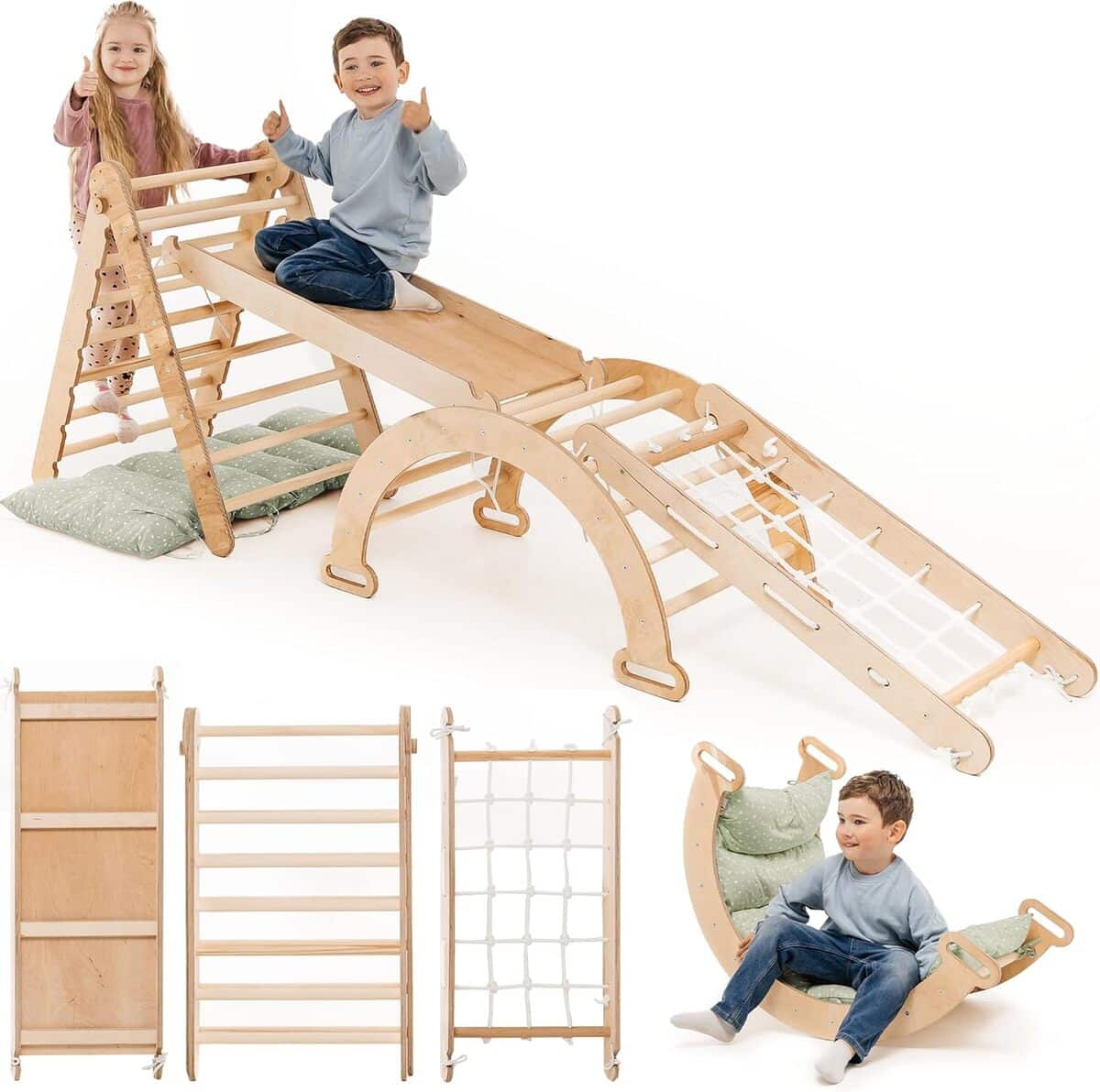 Guide : cadre d'escalade multifonctionnel Montessori pour tout-petits