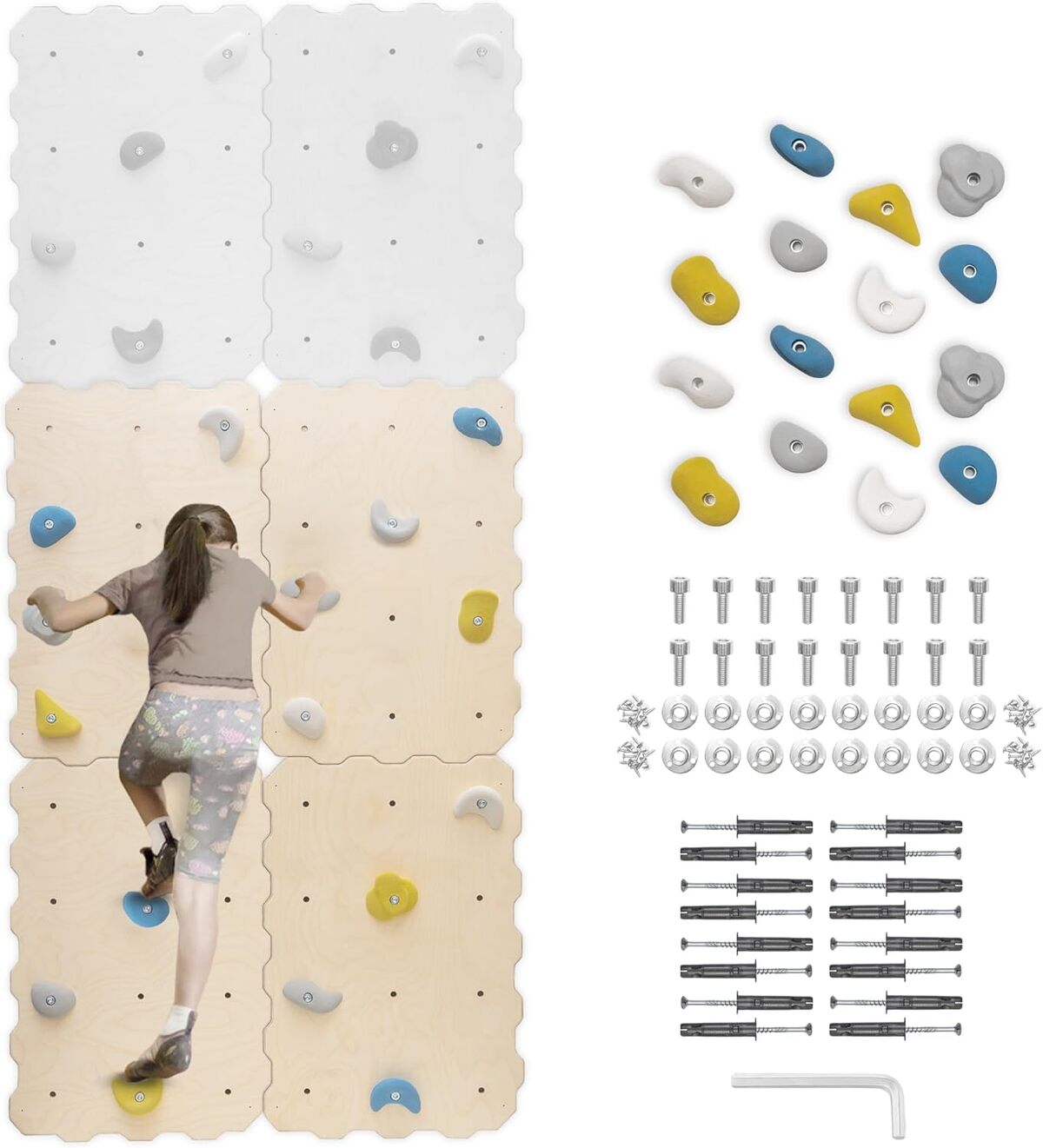 Test du module d'escalade intérieur pour enfant MAMOI